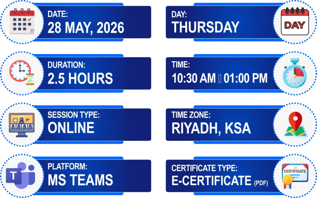 FSSC 22000 V7 Seminar - Seminar Info - TQCSI Arabia ISO Certification Body I ISO 9001 45001 ISOIEC 27001 14001